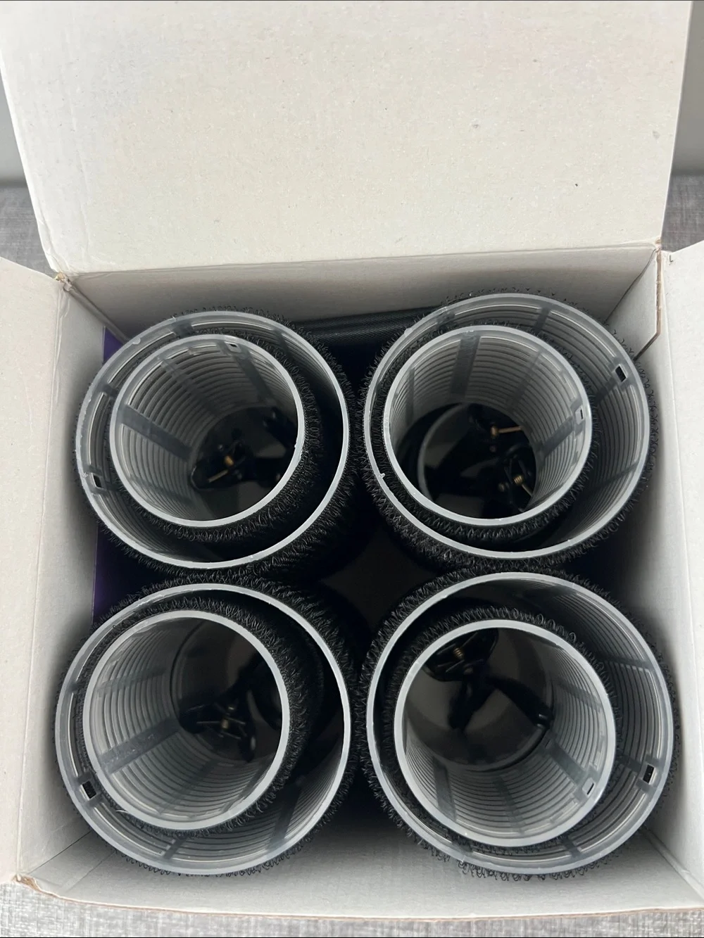 Sungenol Black Hair Rollers - 16 pcs